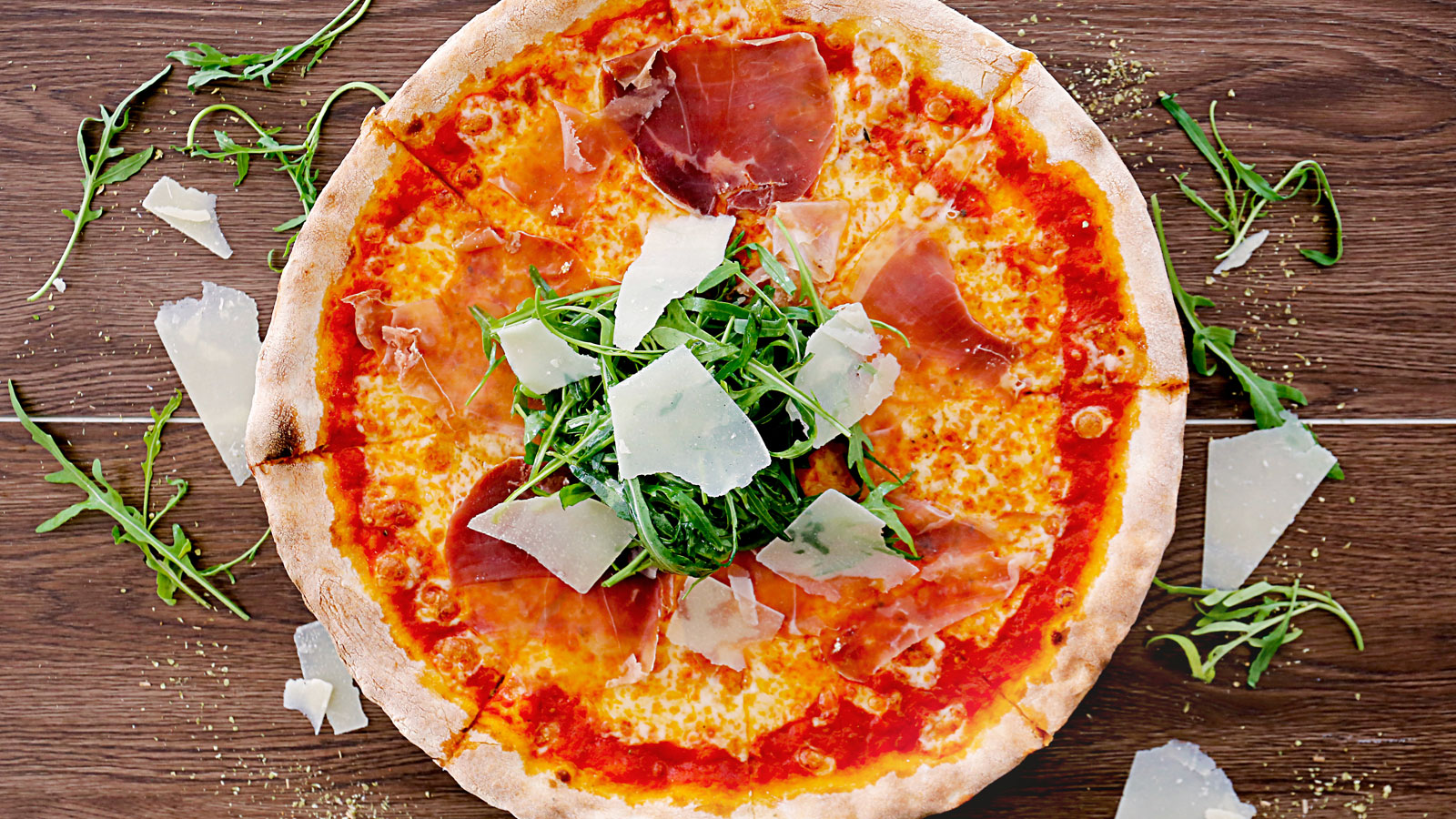 Prosciutto crudo e rucola-A at Prego Bangkok